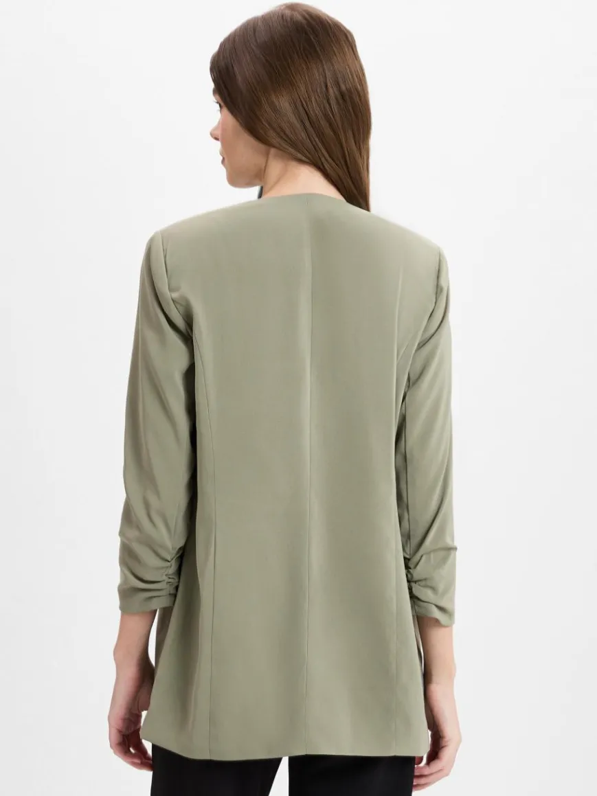 mbyM Blazer*Damen Blazer - Weronka schilf uni