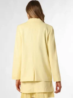 IPURI Blazer*Damen Blazer mit Leinen-Anteil vanille uni