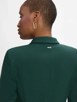 BOSS Blazer*Damen Blazer mit Woll-Anteil - Juicylara tanne uni