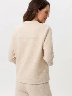 Frank Walder Jacken & Westen*Damen Blazerjacke beige gelb uni