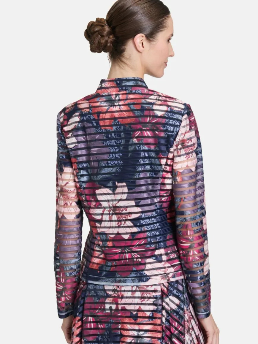 Vera Mont Blazer*Damen Blazer-Jacke mehrfarbig gemustert