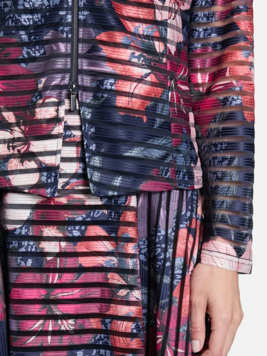 Vera Mont Blazer*Damen Blazer-Jacke mehrfarbig gemustert