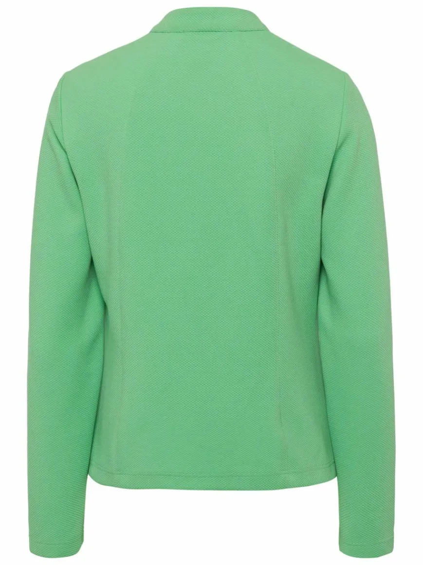 Frank Walder Blazer*Damen Blazerjacke grün uni