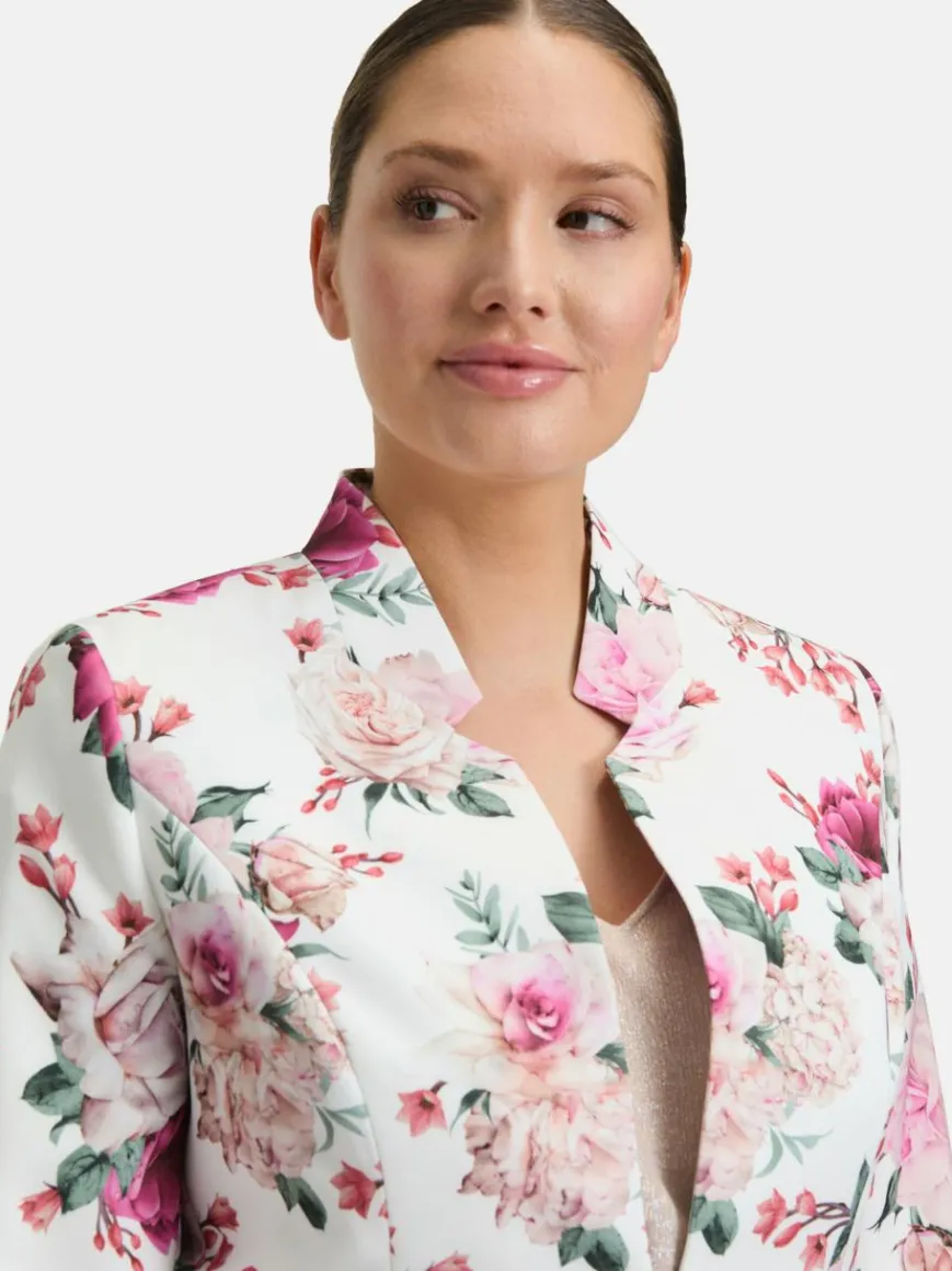 Vera Mont Blazer*Damen Blazer-Jacke mehrfarbig gemustert