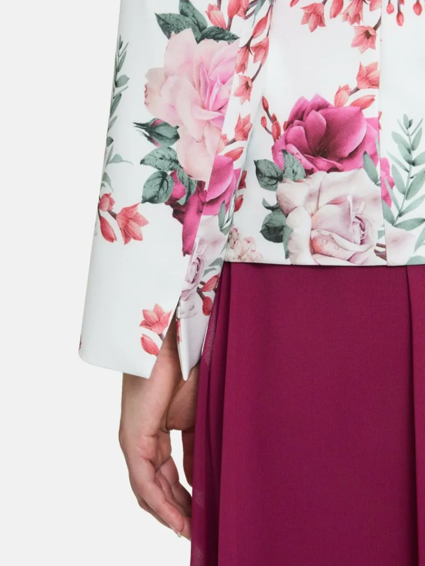 Vera Mont Blazer*Damen Blazer-Jacke mehrfarbig gemustert