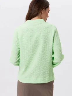 Frank Walder Blazer*Damen Blazerjacke grün uni