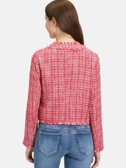 Betty Barclay Blazer*Damen Blazer-Jacke rot gemustert
