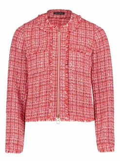 Betty Barclay Blazer*Damen Blazer-Jacke rot gemustert