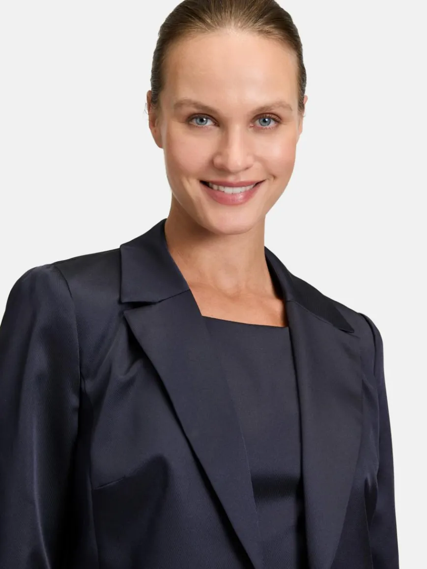 Vera Mont Blazer*Damen Blazer-Jacke marine blau uni