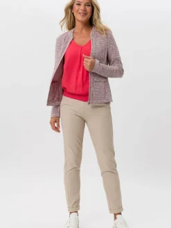 Frank Walder Blazer*Damen Blazerjacke mehrfarbig gemustert