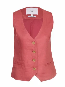 Vicci Germany Jacken & Westen*Damen Blazerweste altrosa uni