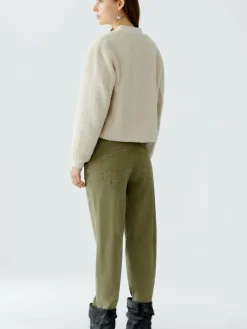 Oui Jacken & Westen*Damen Blouson beige uni