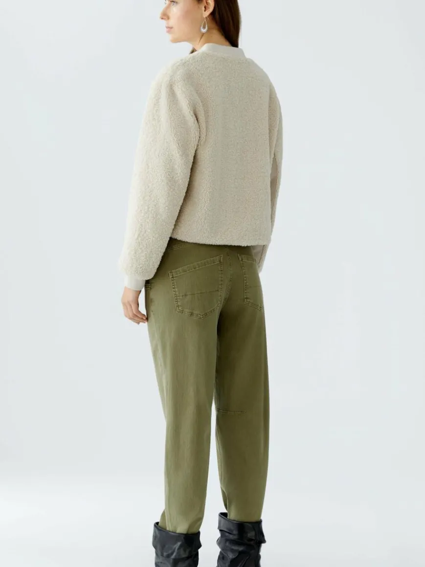 Oui Jacken & Westen*Damen Blouson beige uni