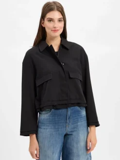 Someday Jacken & Westen*Damen Blouson schwarz uni