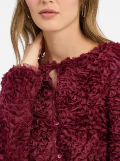 Rich & Royal Jacken & Westen*Damen Blouson aubergine uni