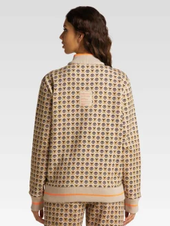 Carlo Colucci Sweatshirts & Sweatjacken*Damen Blouson - Dallinger beige kariert