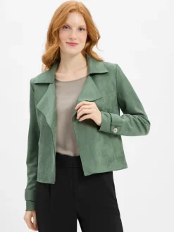 Cartoon Jacken & Westen*Damen Blousonjacke tanne uni