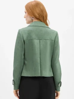 Cartoon Jacken & Westen*Damen Blousonjacke tanne uni