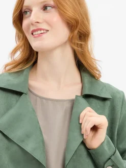 Cartoon Jacken & Westen*Damen Blousonjacke tanne uni