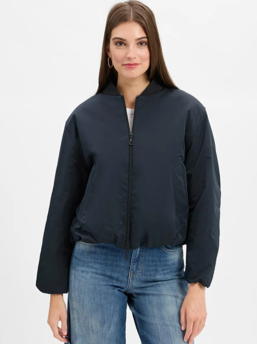 Amber & June Jacken & Westen*Damen Blouson-Jacke marine uni