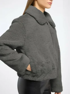 Frieda & Freddies Jacken & Westen*Damen Blousonjacke grau uni