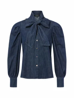 Marie Lund Blusen*Damen Bluse marine uni