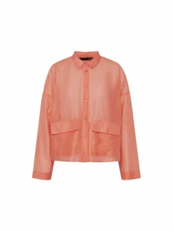 LCMT Blusen*Damen Bluse orange uni