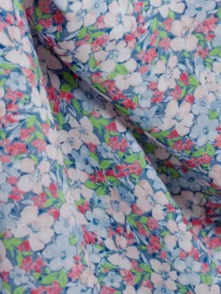 Franco Callegari Blusen*Damen Bluse grün mehrfarbig gemustert