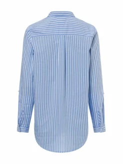 Marie Lund Blusen*Damen Bluse hellblau weiß gestreift