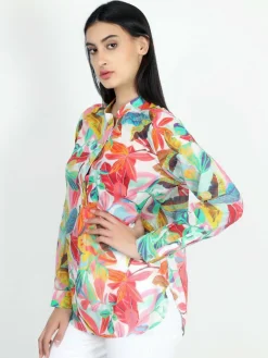 Vicci Germany Blusen*Damen Bluse mehrfarbig bedruckt