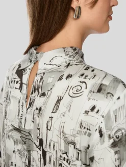 Marc Cain Blusen*Damen Bluse beige gemustert