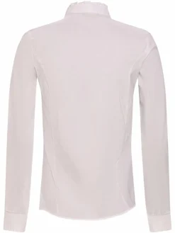 More & More Blusen*Damen Bluse weiß uni