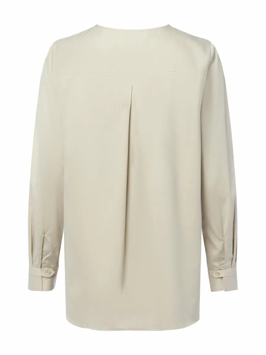 MAERZ Blusen*Damen Bluse kitt uni