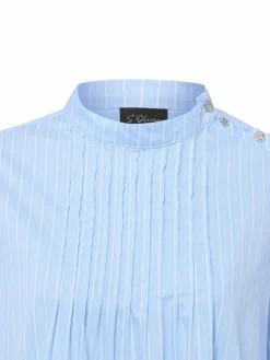 s.Oliver BLACK LABEL Blusen*Damen Bluse hellblau weiß gestreift