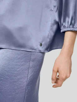 Marc Cain Blusen*Damen Bluse lila uni