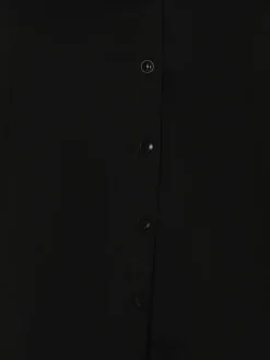 More & More Blusen*Damen Bluse schwarz uni