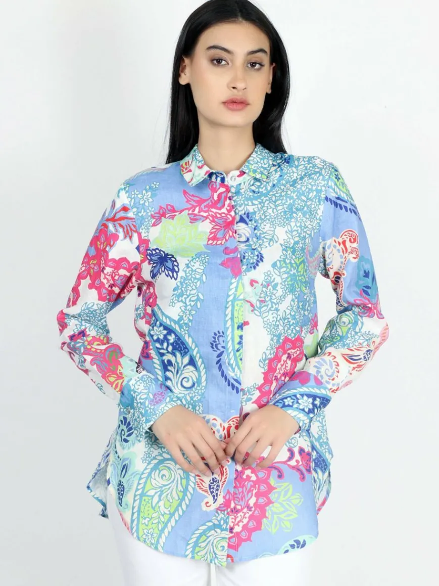 Vicci Germany Blusen*Damen Bluse mehrfarbig gemustert