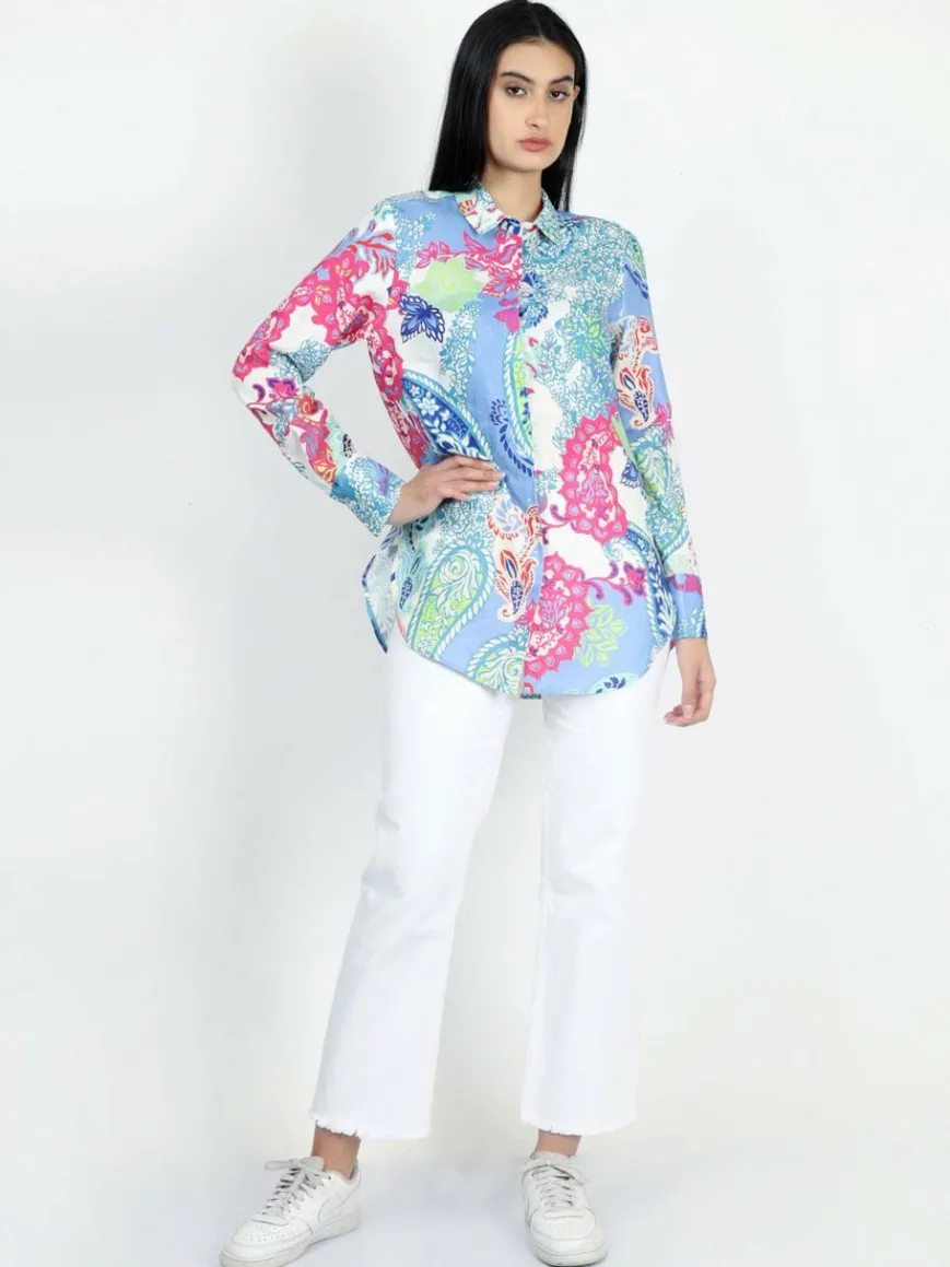 Vicci Germany Blusen*Damen Bluse mehrfarbig gemustert