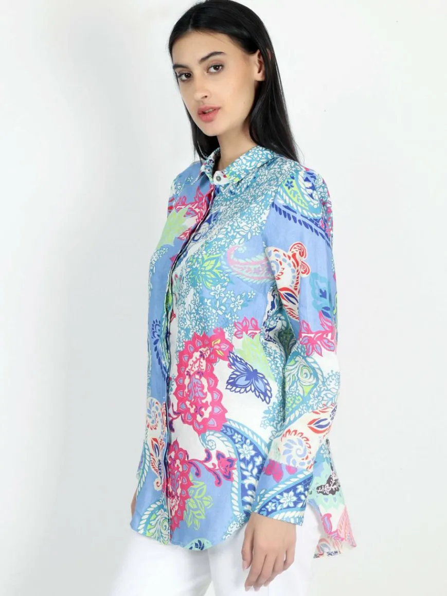 Vicci Germany Blusen*Damen Bluse mehrfarbig gemustert