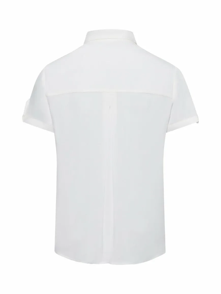 Franco Callegari Blusen*Damen Bluse ecru uni