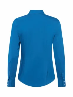 Marie Lund Blusen*Damen Bluse blau uni