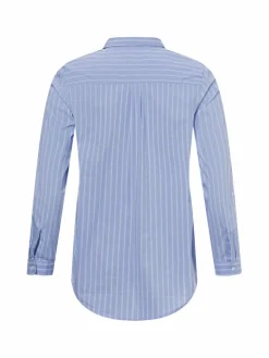 Marie Lund Blusen*Damen Bluse blau weiß gestreift