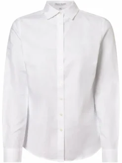 Marie Lund Blusen*Damen Bluse weiß strukturiert