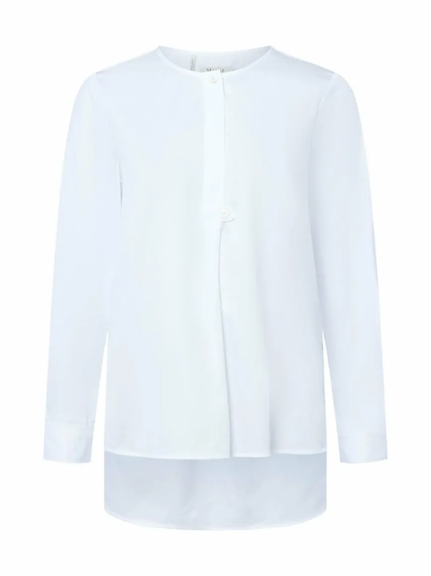 MAERZ Blusen*Damen Bluse weiß uni
