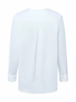 MAERZ Blusen*Damen Bluse weiß uni