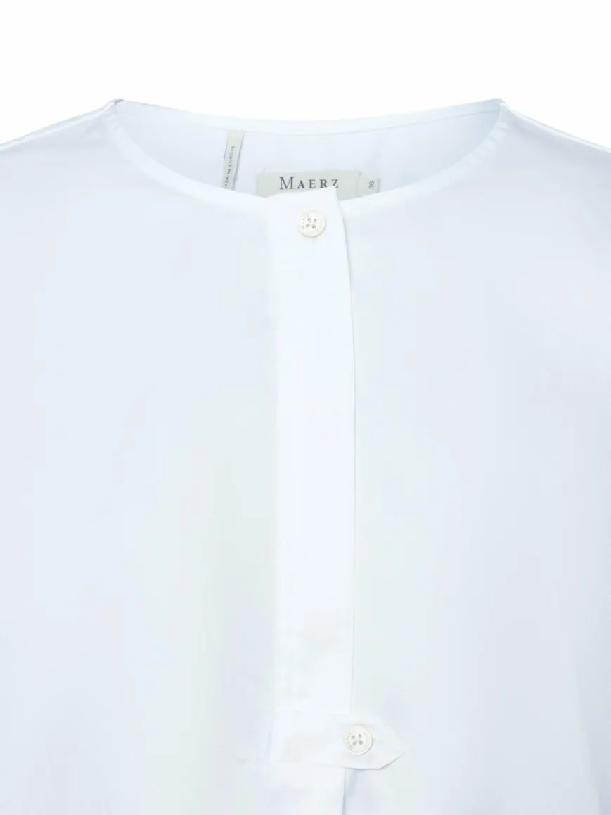 MAERZ Blusen*Damen Bluse weiß uni
