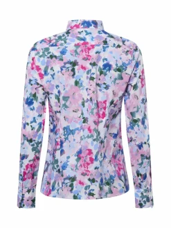 brookshire Blusen*Damen Bluse rosa hellblau gemustert