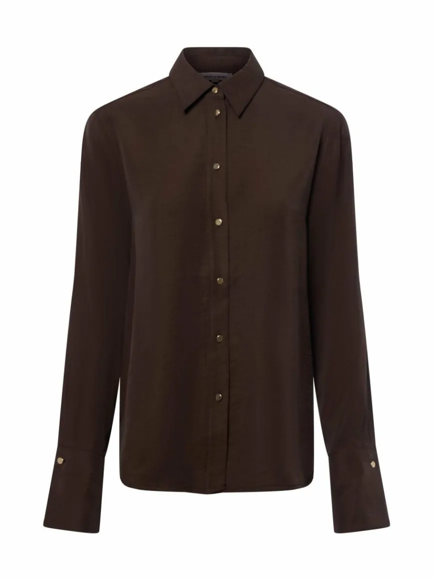 More & More Blusen*Damen Bluse schoko uni