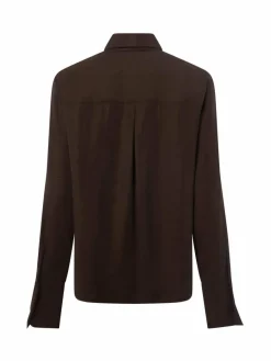 More & More Blusen*Damen Bluse schoko uni