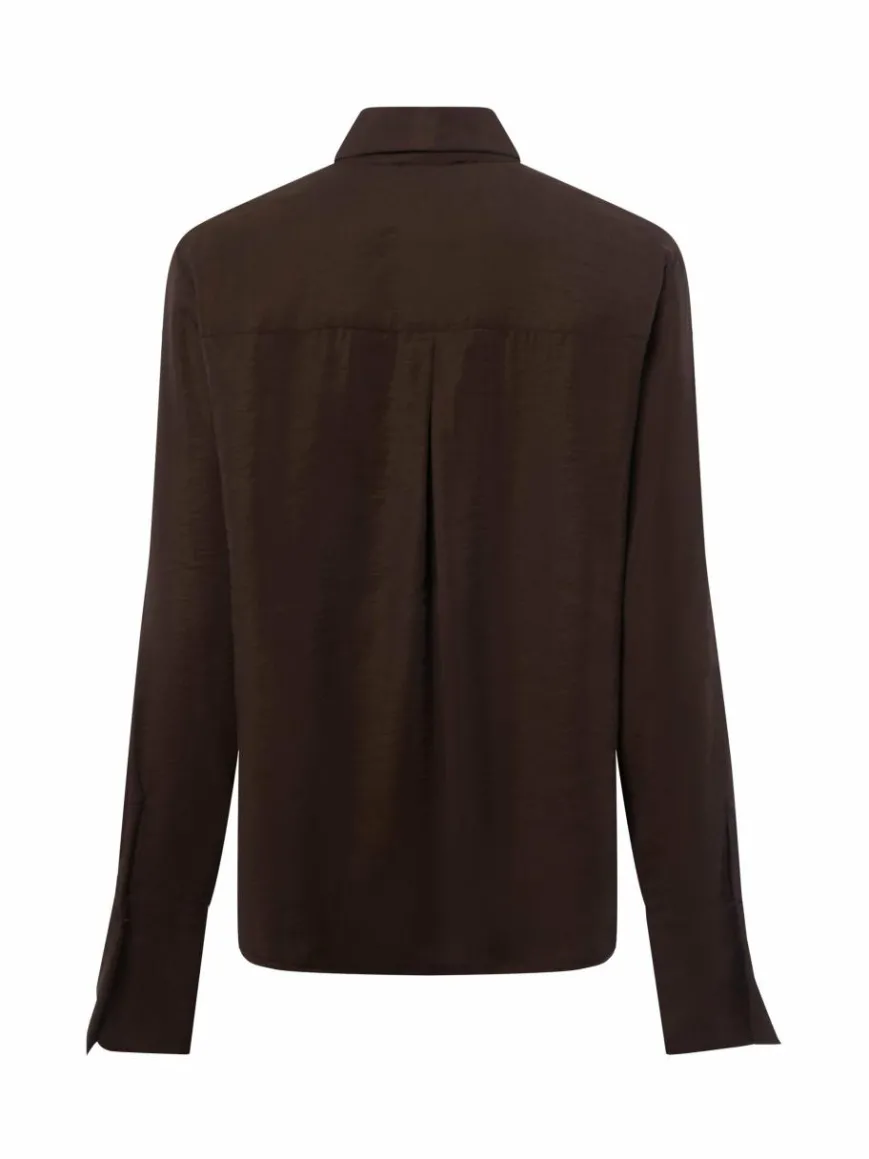 More & More Blusen*Damen Bluse schoko uni